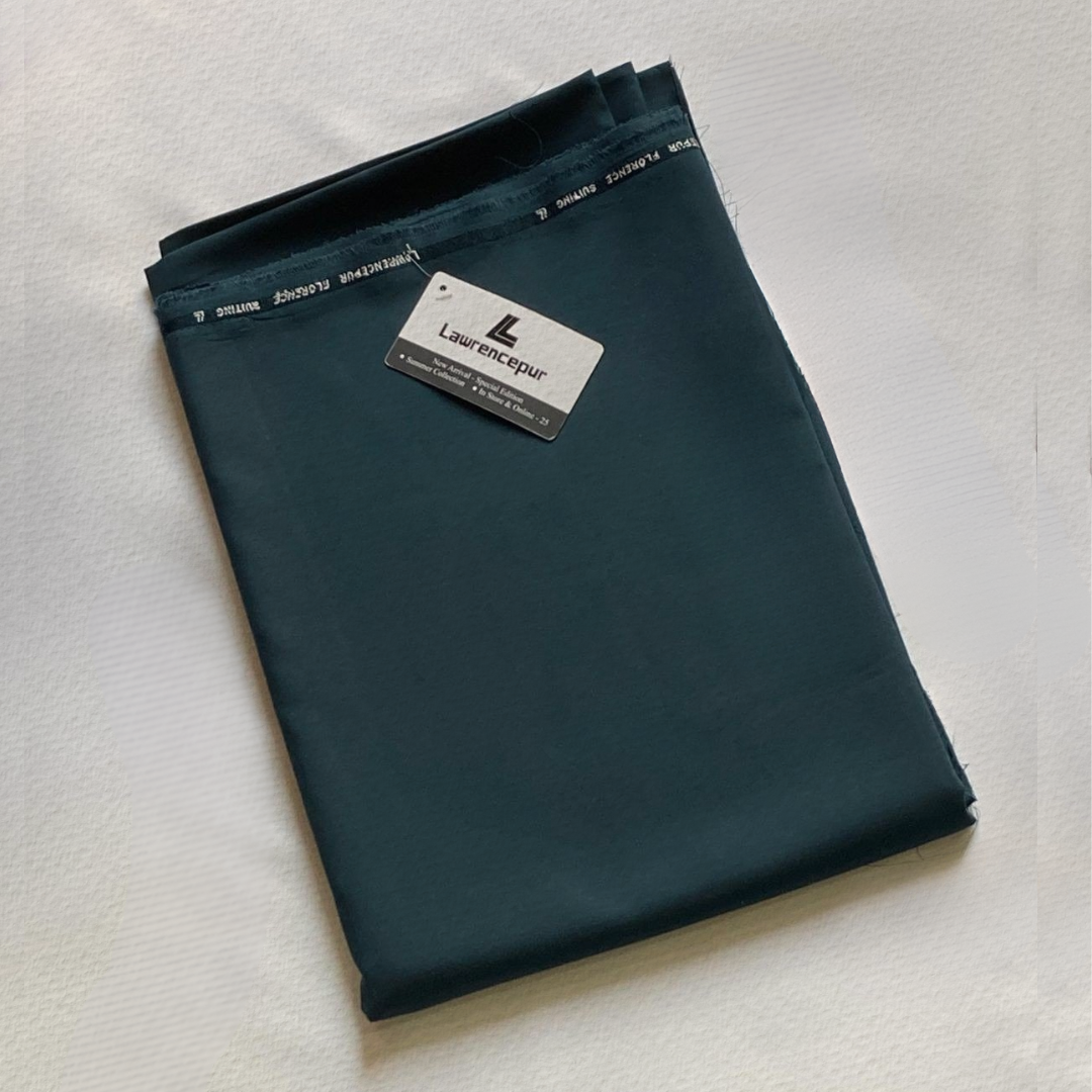 Plain-Midnight Blue, S 140s Pure Wash n Wear, Florence Suiting Fabric