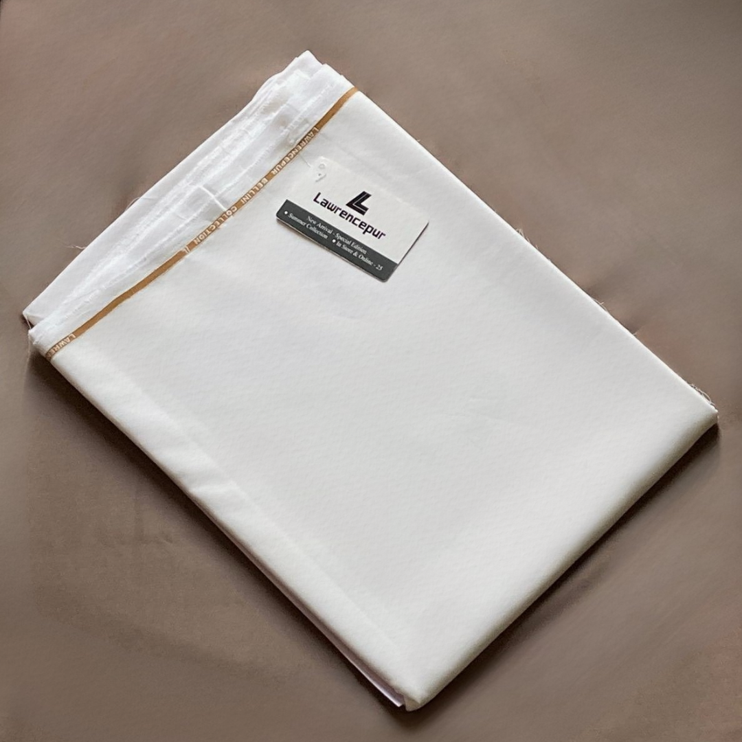Plain-White Super 100s, Bellini Suiting Fabric