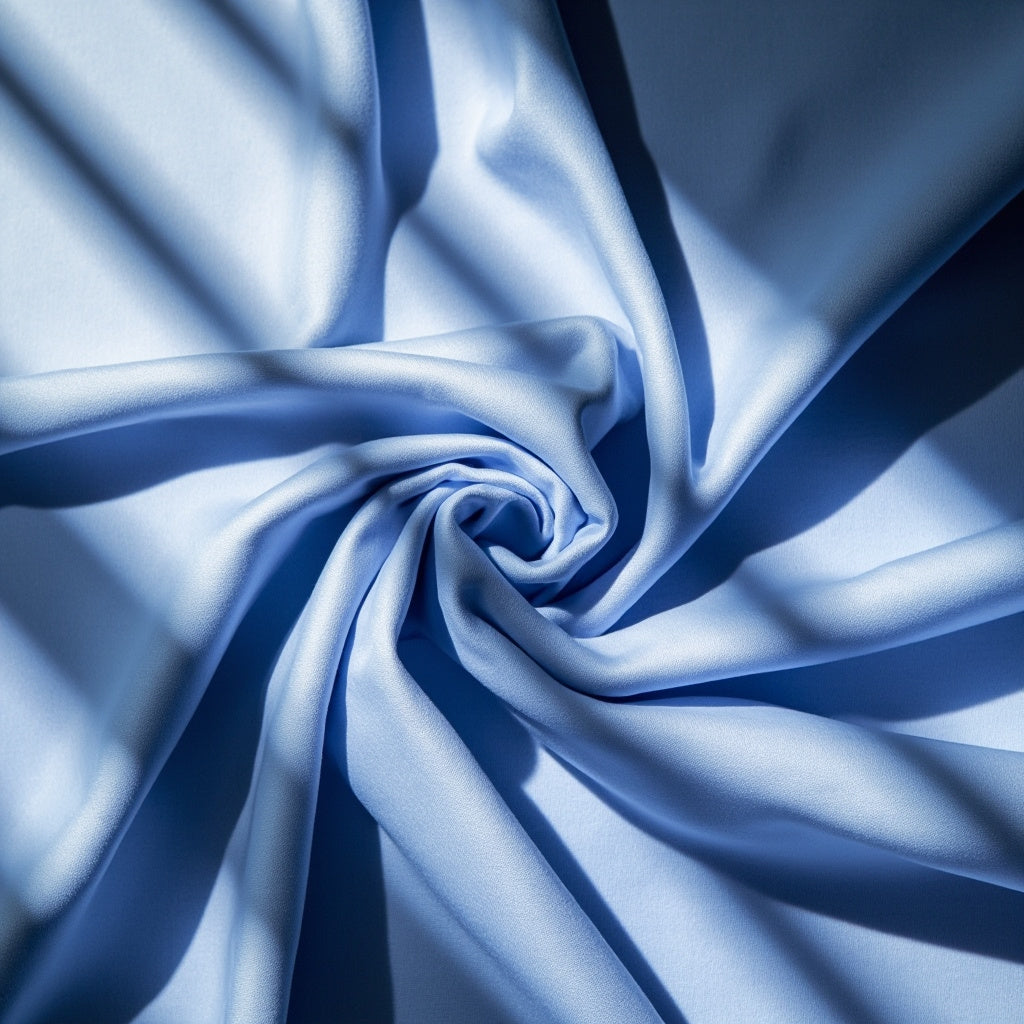 Plain-Lavender Blue Cotton Suiting Fabric