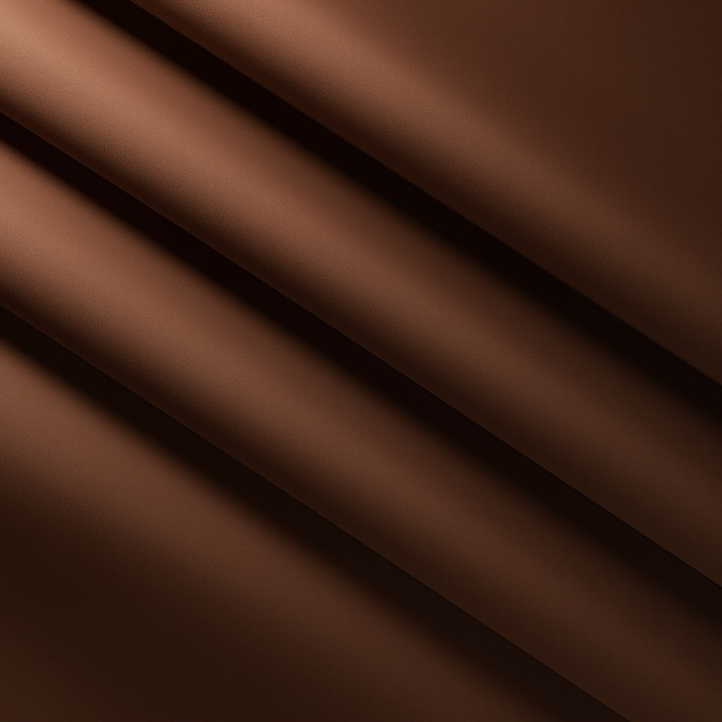 Plain-Dark Brown Egyption Cotton Suiting Fabric
