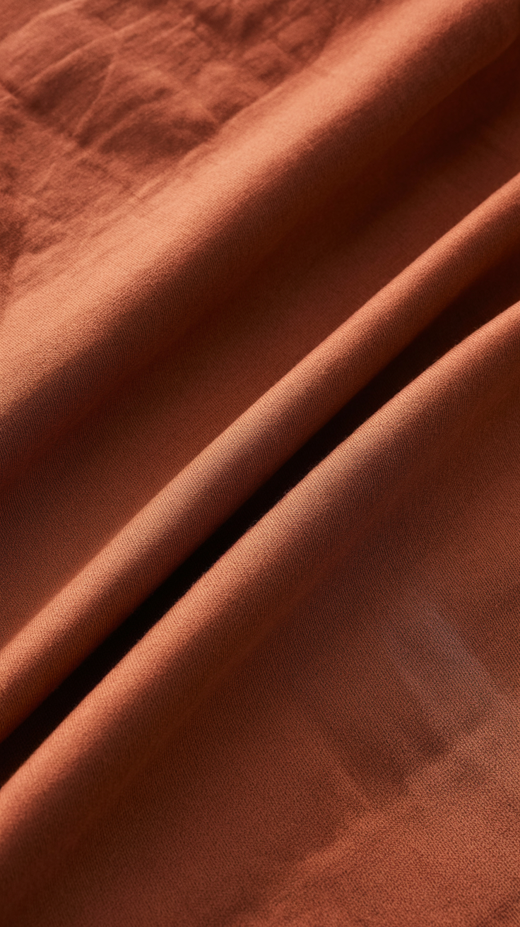 Plain-Mocha Brown Egyption Cotton Suiting Fabric