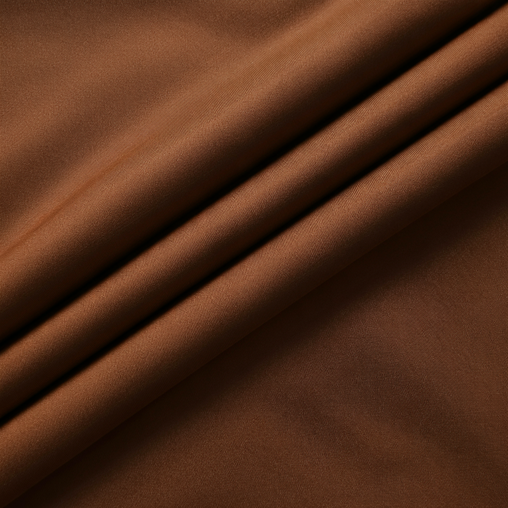 Plain-Light Brown, S 140s Pure Wash n Wear, Florence Suiting Fabric