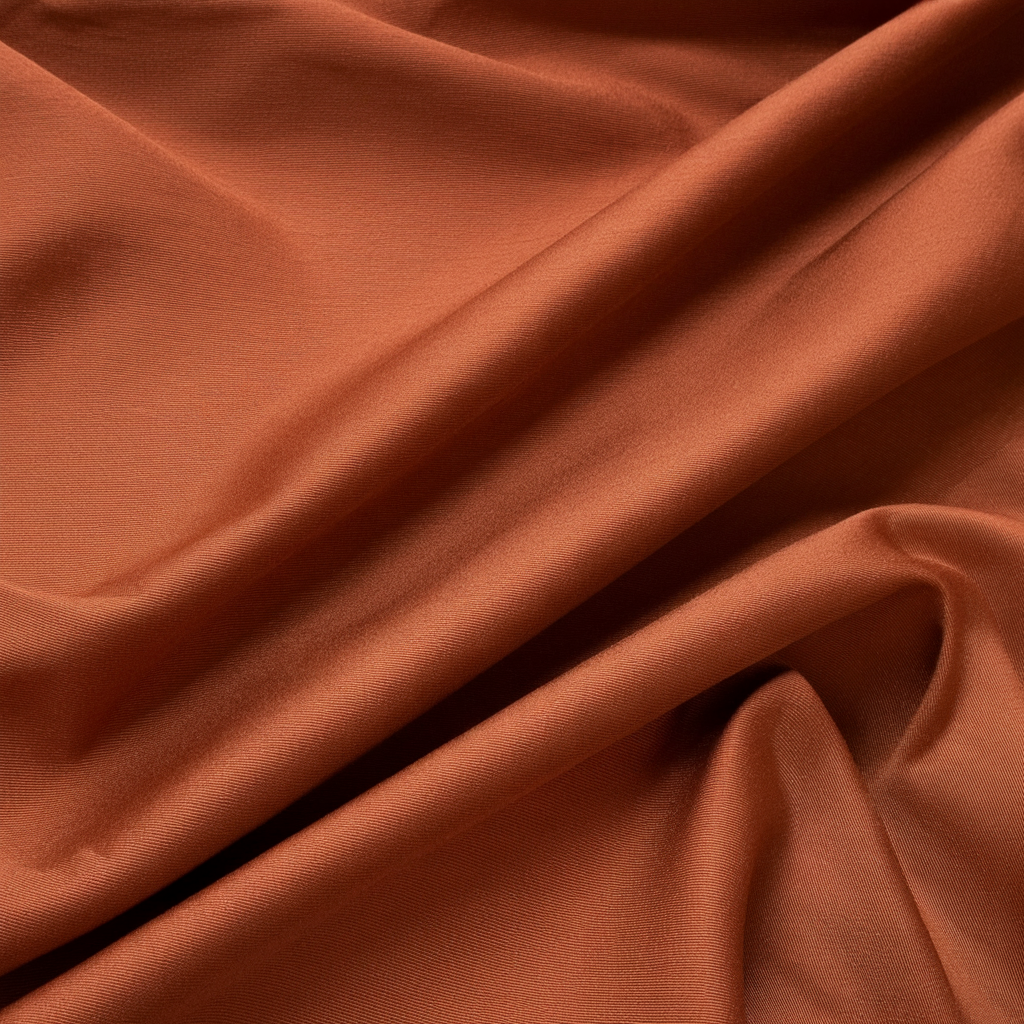 Plain-Mocha Brown Egyption Cotton Suiting Fabric