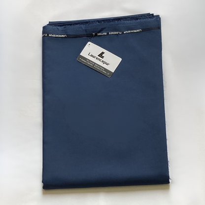 Plain-Navy Blue, S 140s Pure Wash n Wear, Florence Suiting Fabric
