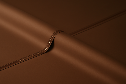 Plain-Light Brown Cotton Suiting Fabric