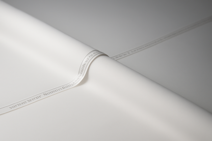 Plain-White Egyption Cotton Suiting Fabric