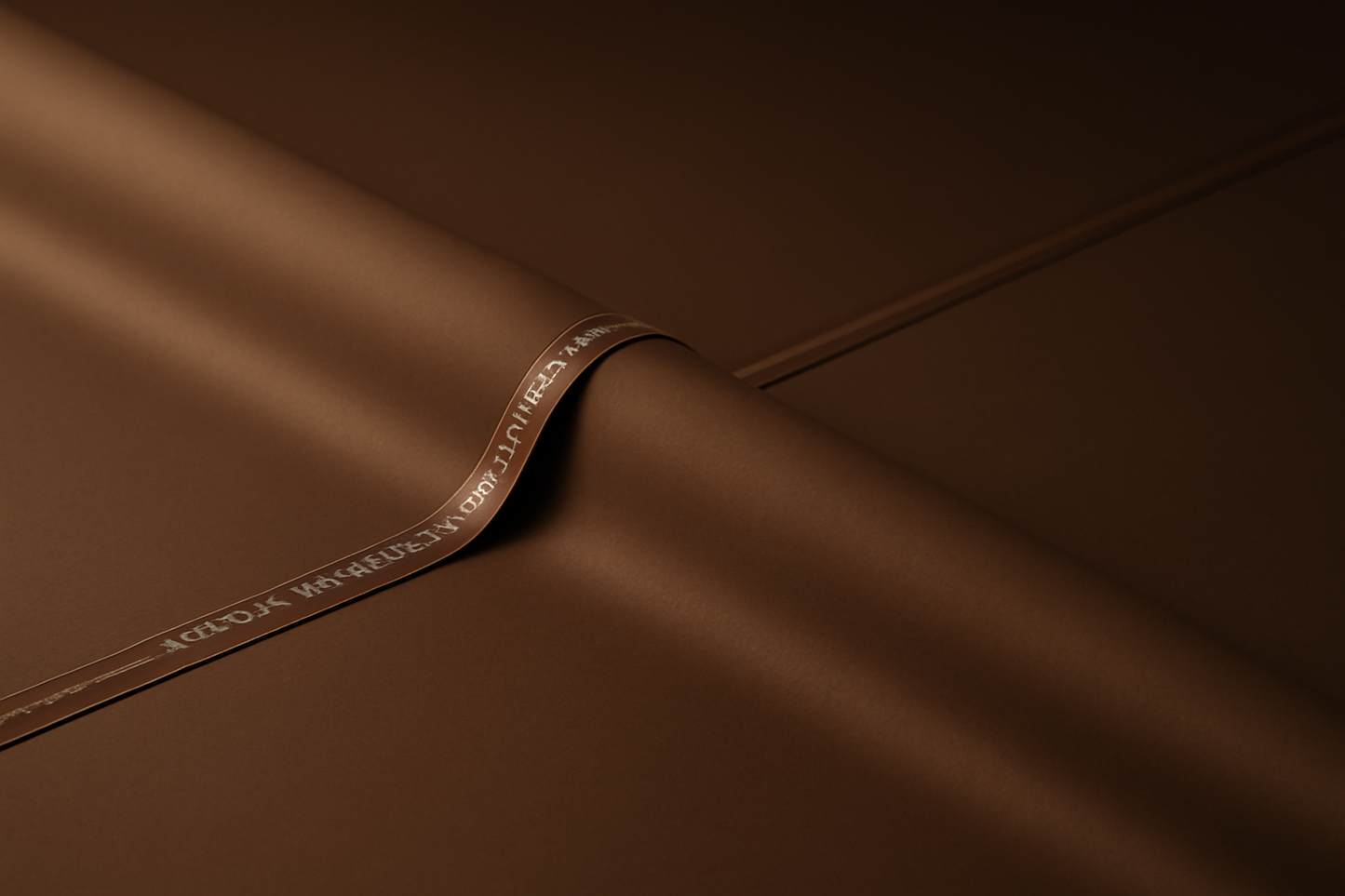 Plain-Mocha Brown Egyption Cotton Suiting Fabric