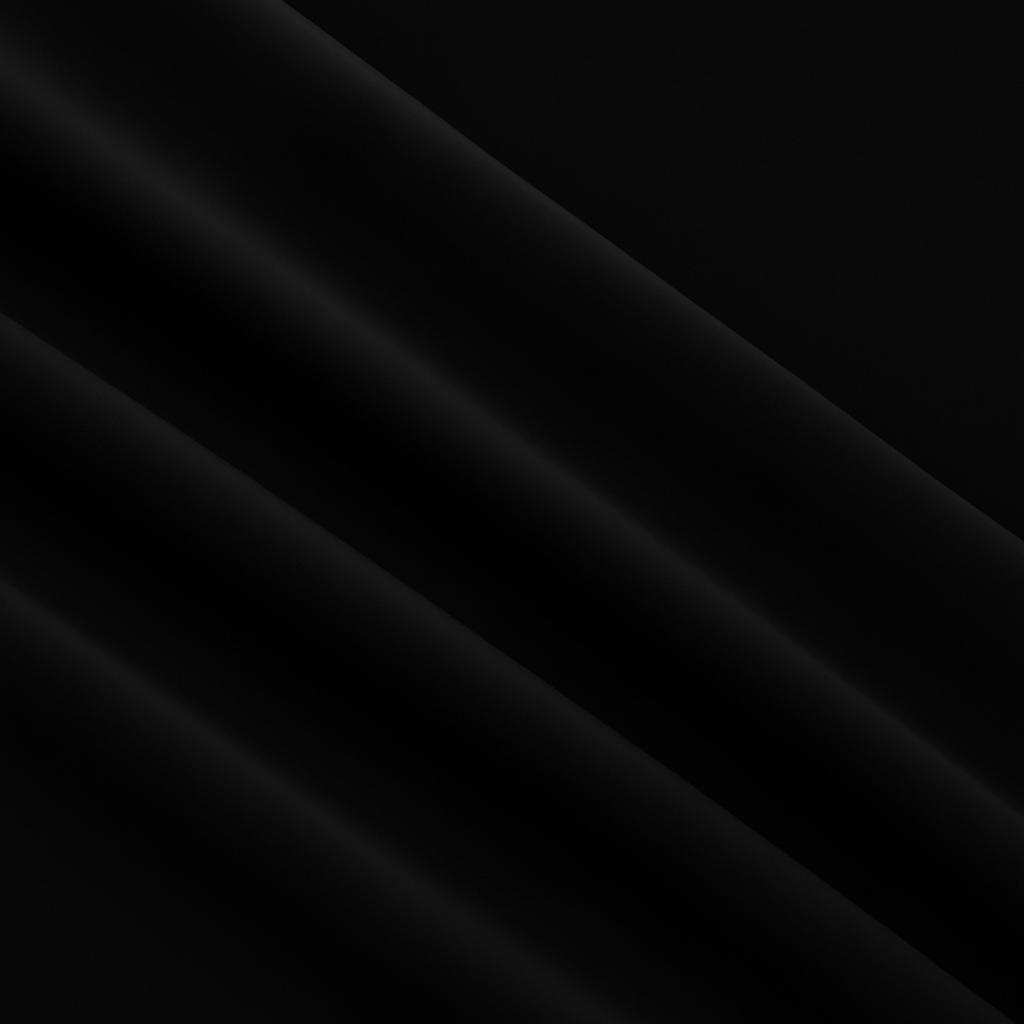 Plain-Black Egyption Cotton Suiting Fabric