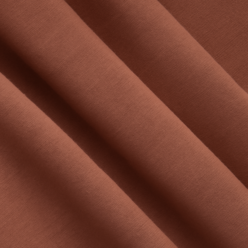 Plain-Mocha Brown Egyption Cotton Suiting Fabric