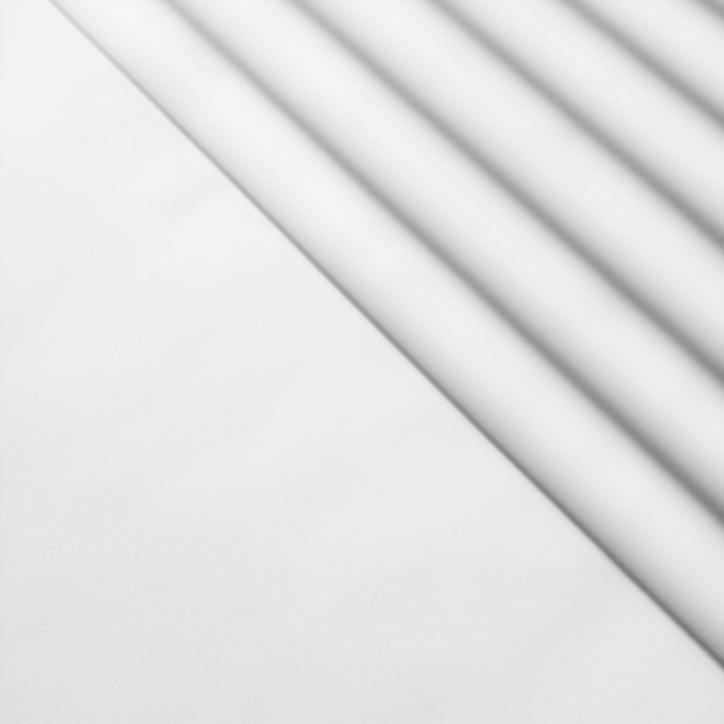 Plain-White Egyption Cotton Suiting Fabric