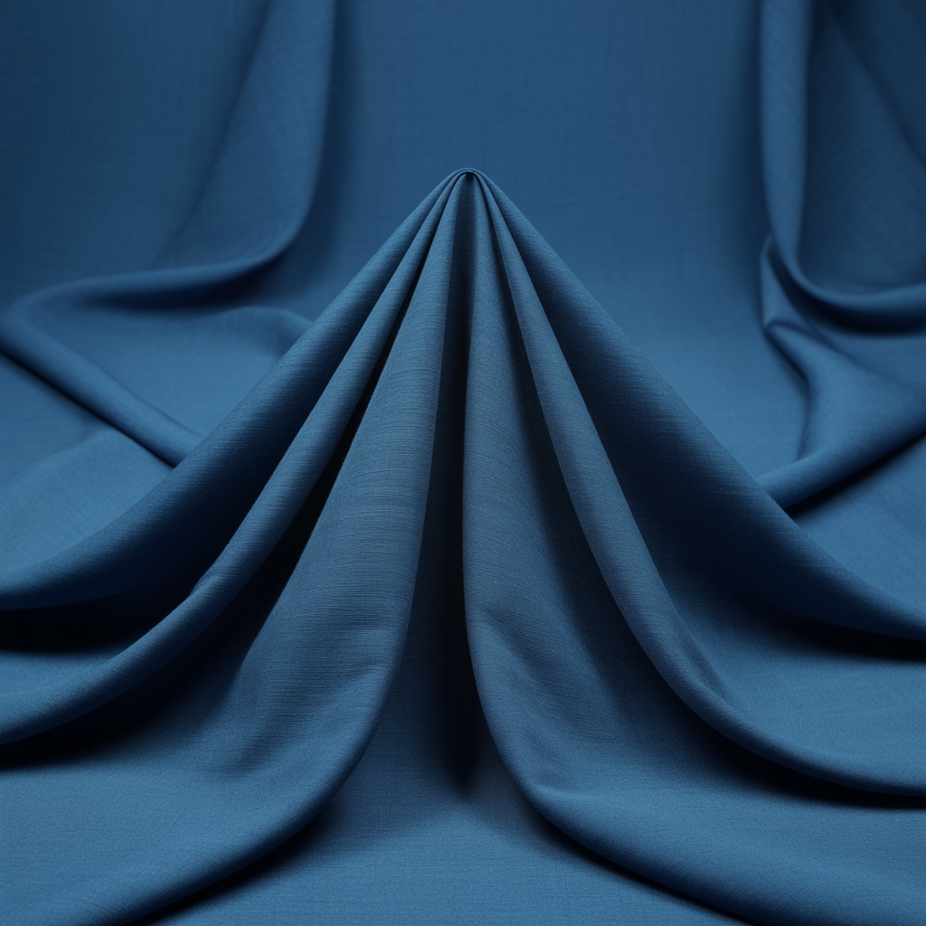 Plain-Midnight Blue, S 140s Pure Wash n Wear, Florence Suiting Fabric