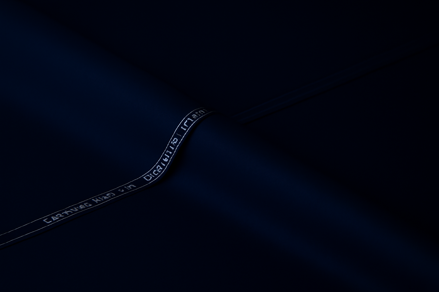 Plain-Deep Navy Blue Cotton Suiting Fabric