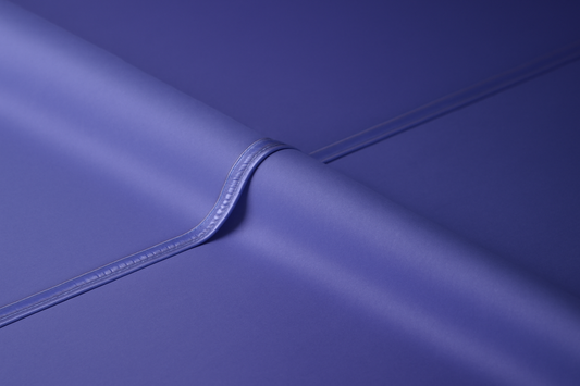 Plain-Lavender Blue Cotton Suiting Fabric